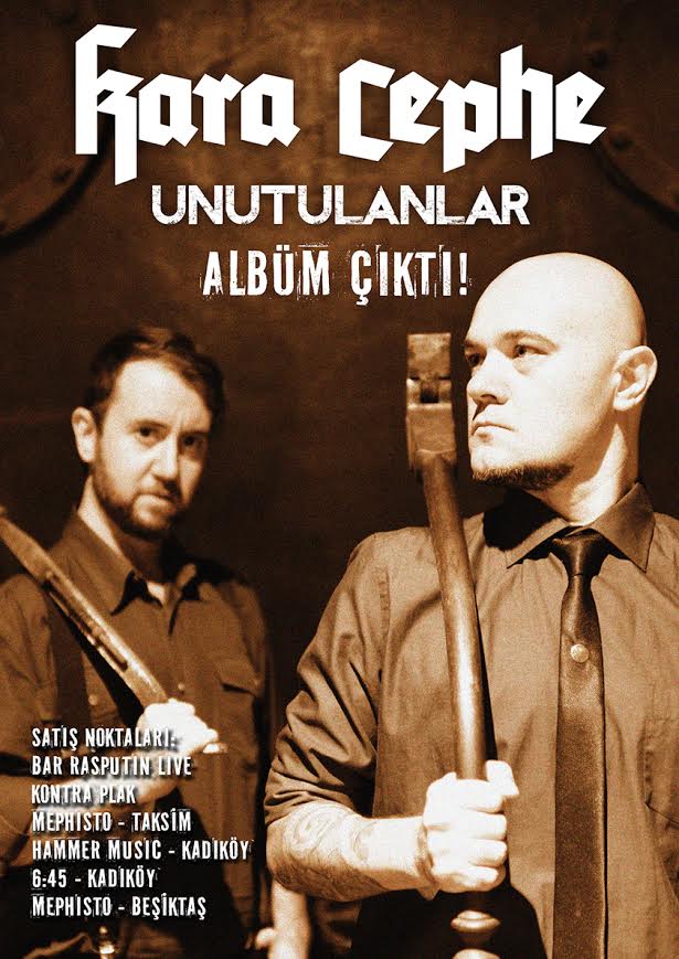 kara cephe - unutulanlar - album