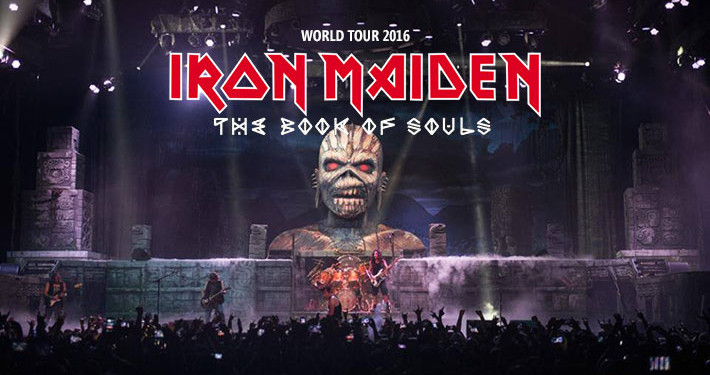 Iron Maiden yeni dünya turnesine başladı - Paslanmaz Kalem