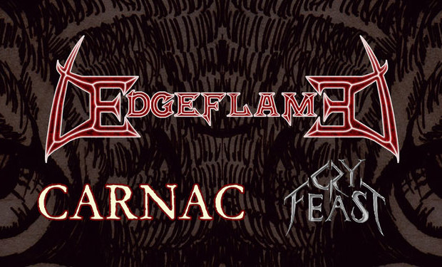 Edgeflame, Carnac ve Cryfeast - Ankara konseri - Paslanmaz Kalem
