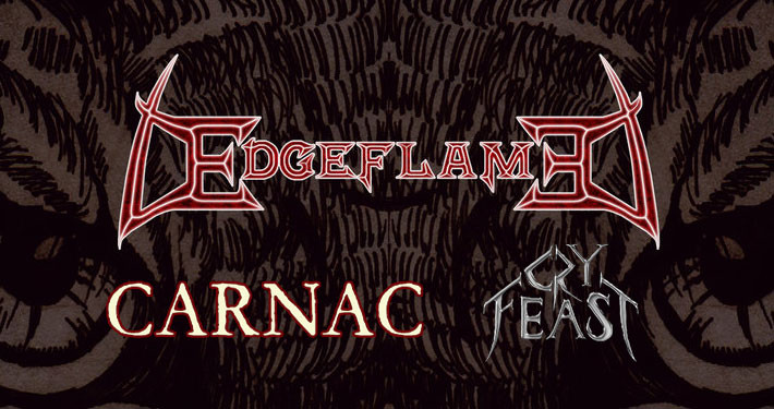 Edgeflame, Carnac ve Cryfeast - Ankara konseri - Paslanmaz Kalem