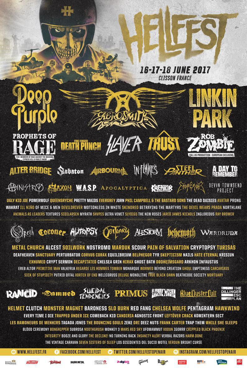 hellfest 2017 lineup