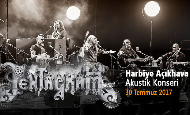 Pentagram Harbiye Açıkhava 2017 Akustik Konseri - Paslanmaz Kalem